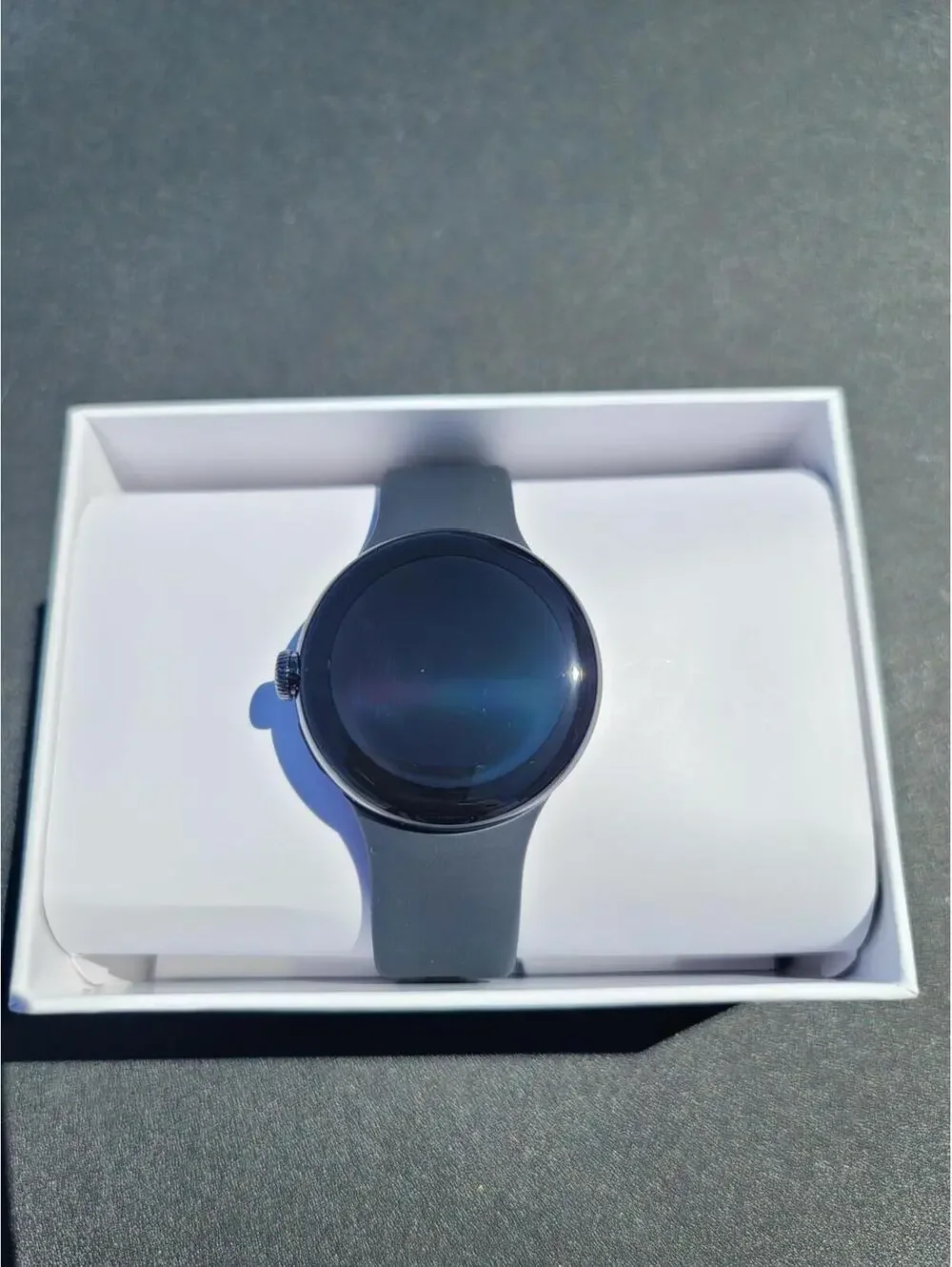 Google Pixel Watch 1st Gen Matte Black Obsidian New Unsealed